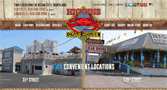 Desktop Screenshot of higginscrabhouse.com